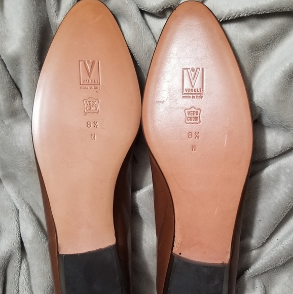 NEVER WORN VANELi Italian Leather Wingtip Oxfords - Picture 4 of 8